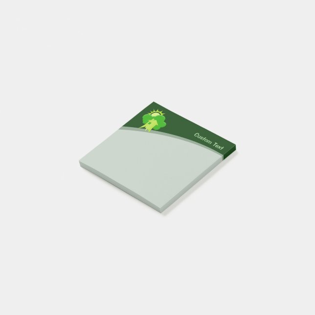 Green House Post-it Notes (Angled)