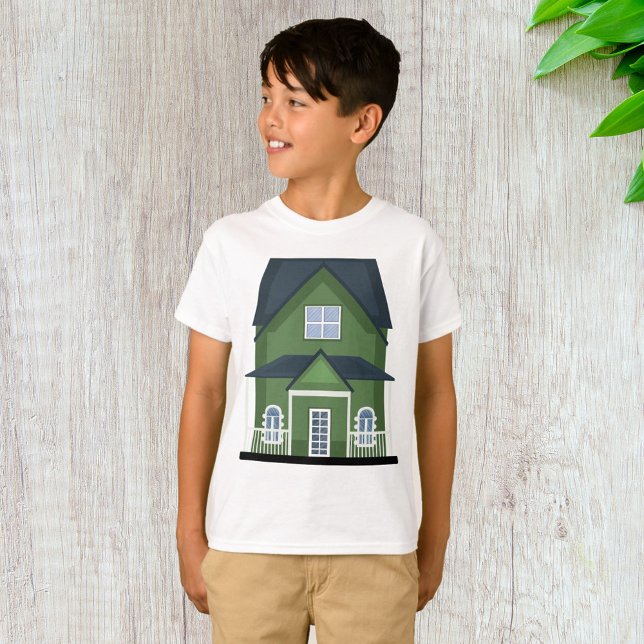 Green House Residential Building T-Shirt (Creator Uploaded)