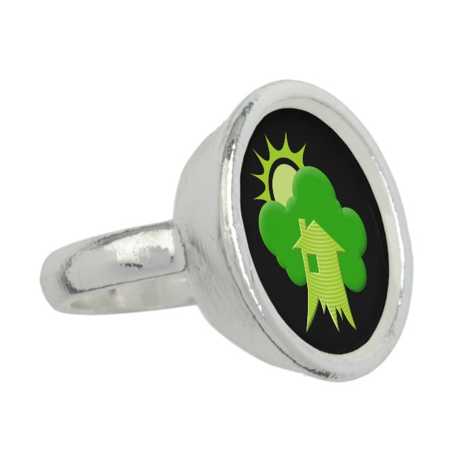 Green House Ring (Side)