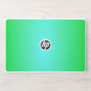 Green HP Laptop Skin