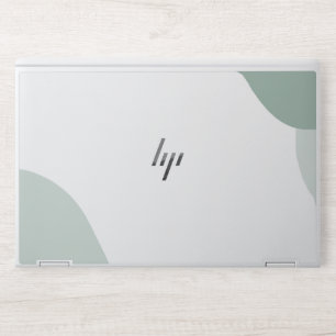 Green HP Laptop Skin