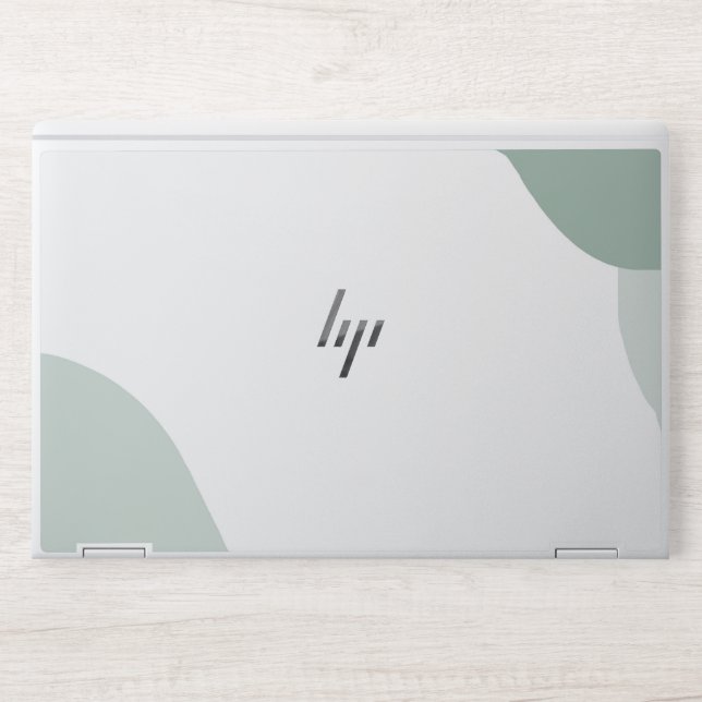 Green HP Laptop Skin (Front)