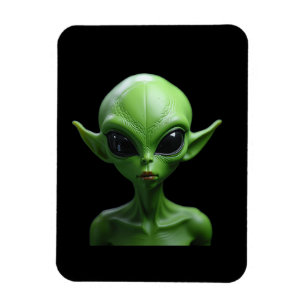 Green humanoid magnet