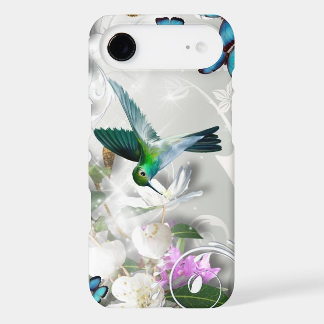 Green Hummingbird Case-Mate iPhone Case (Back)