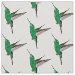 Green Hummingbird Fabric