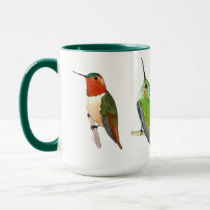 Green Hummingbirds Mug
