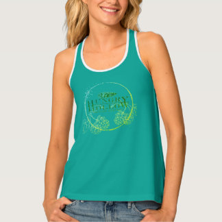 Green Hungry Hollow Tank Top