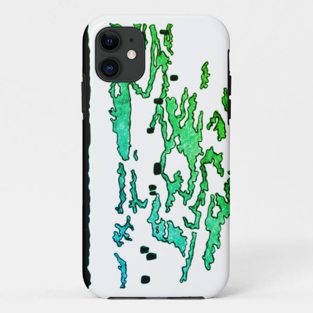 Green Ice Power Bank Case-Mate iPhone Case (Back)