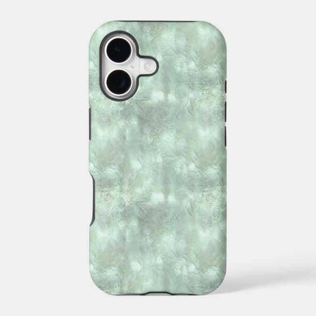 Green Iced Window Iphone Case (Back)