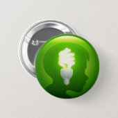 Green Idea Button (Front & Back)
