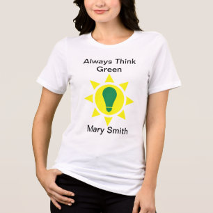 Green Idea Tri-Blend Shirt