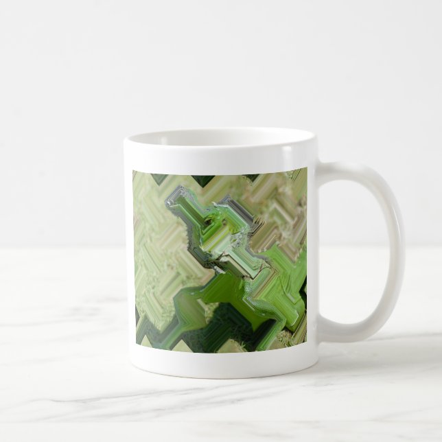 Green Iguana Coffee Mug (Right)