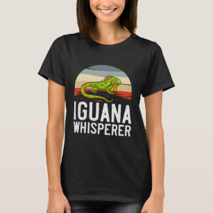 Green Iguana Lizard Cage Hunting Reptile1 T-Shirt