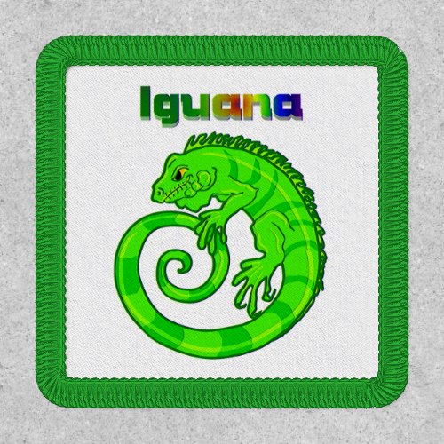 Green Iguana Patch