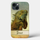 Green Iguana Personalizable iPhone 13 Case