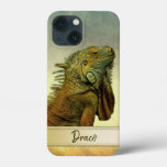 Green Iguana Personalizable iPhone 13 Mini Case