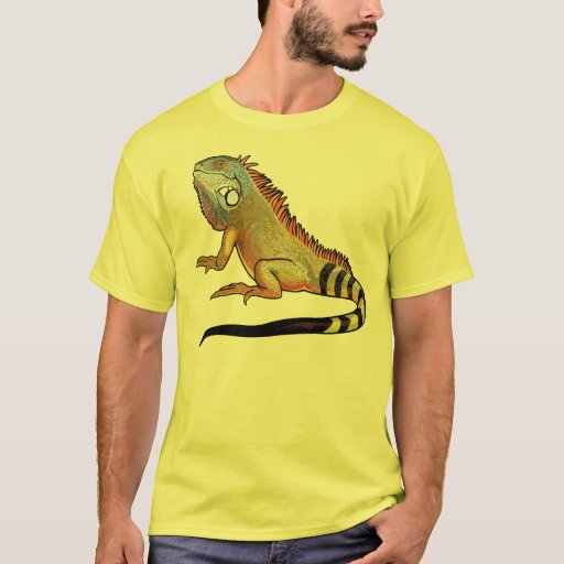 green iguana T-Shirt | Zazzle