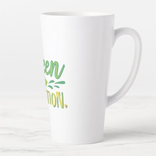 Green Intuition Latte Mug