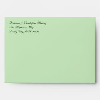 Forest Green Printed & Mailing Envelopes | Zazzle