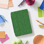 Green iPad Pro Cover<br><div class="desc">Green Paisley pattern</div>