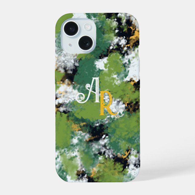 Green Iphone Case (Back)
