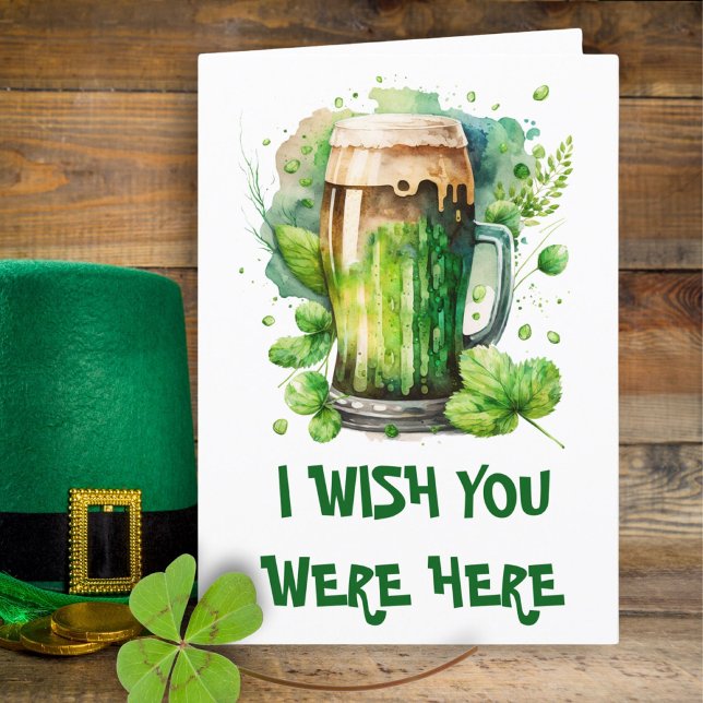 Green Irish Beer Mug St Patrick’s Day Announcement (Creator Uploaded)