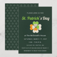 Green Irish Flag Shamrock St Patricks Day  