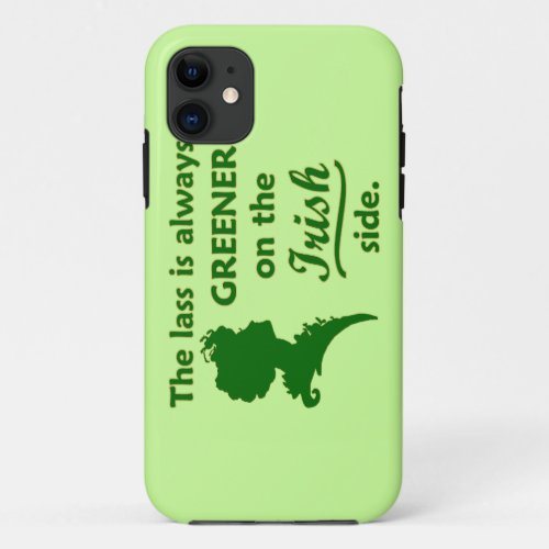 Green Irish Lass iPhone 11 Case