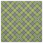 Green Irish Plaid Pattern Fabric