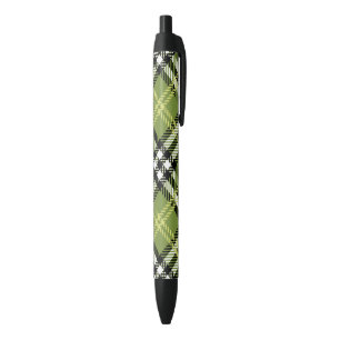 Green Irish Plaid Pattern Pen