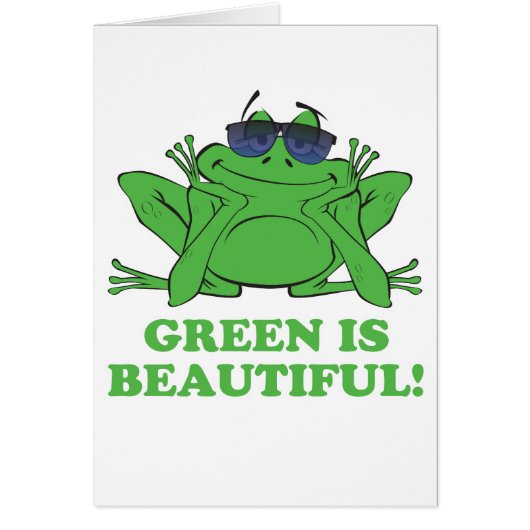 Green is Beautiful (Front)