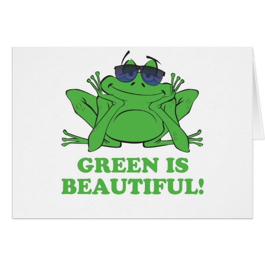 Green is Beautiful (Front Horizontal)