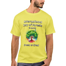 Green is Great. International Day of Forests (IDF)