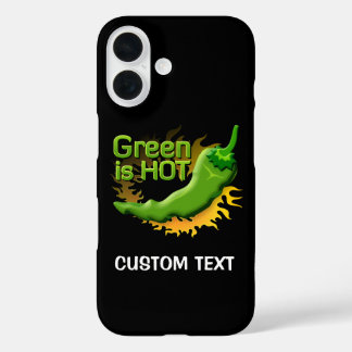 Green is HOT iPhone 16 Case