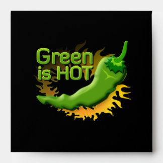 Green is HOT Envelope
