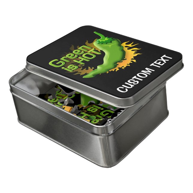 Green is HOT Jigsaw Puzzle (Lid Open)