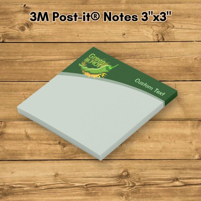 Green is HOT Post-it Notes (Creator Uploaded)