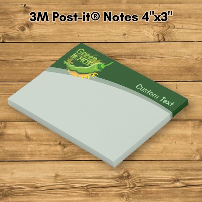 Green is HOT Post-it Notes (Creator Uploaded)