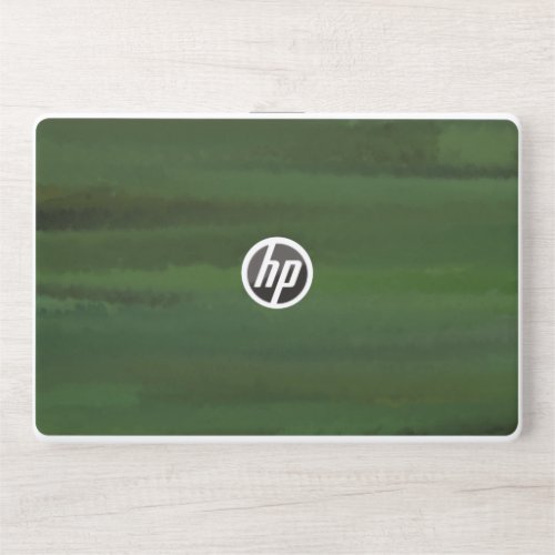 Green Is My Favorite Color HP Laptop Skin