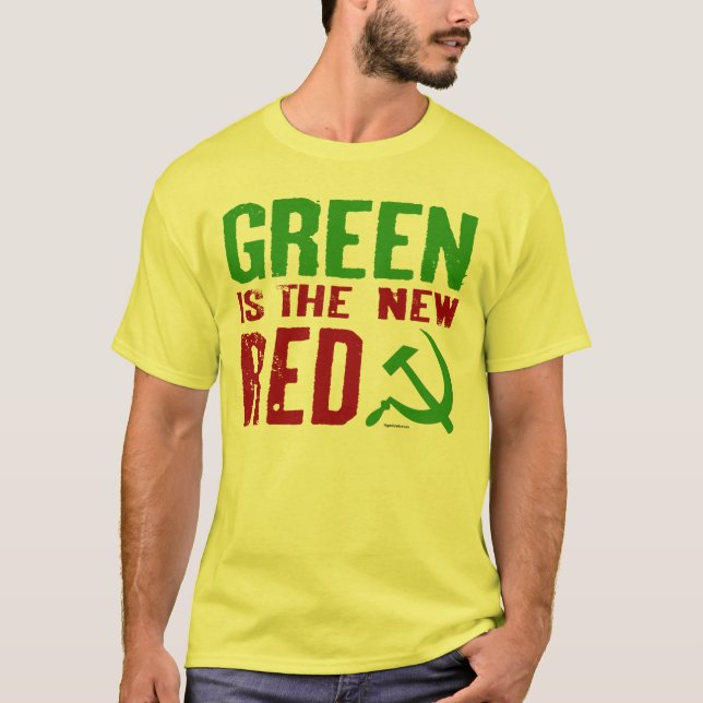 Green is the New Red shirts (Front)