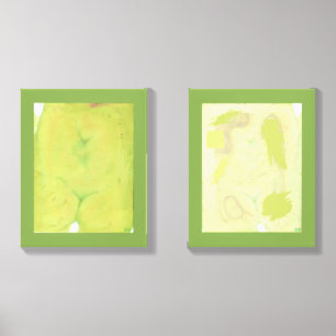 Green it Up Canvas Photo Tile