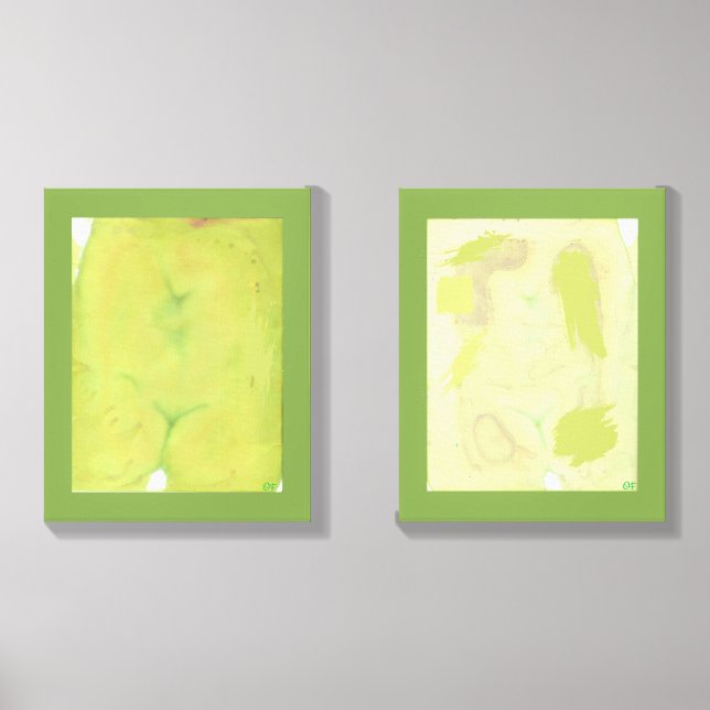 Green it Up Canvas Photo Tile (Front Set)