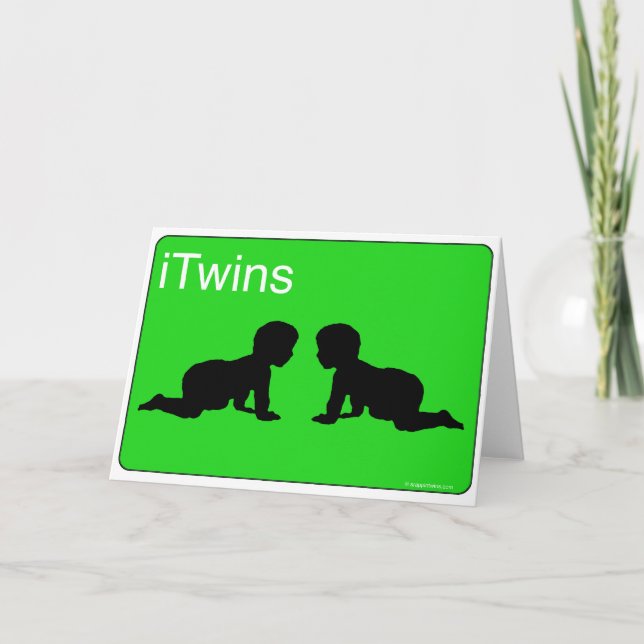Green iTwins Card (Front)