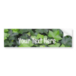 Green Ivy Botanical Print Bumper Sticker