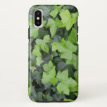 Green Ivy Botanical Print iPhone XS Case