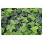 Green Ivy Botanical Print Floor Mat