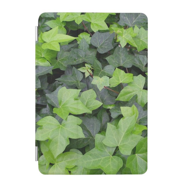 Green Ivy Botanical Print iPad Mini Cover (Front)
