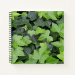 Green Ivy Botanical Print Notebook