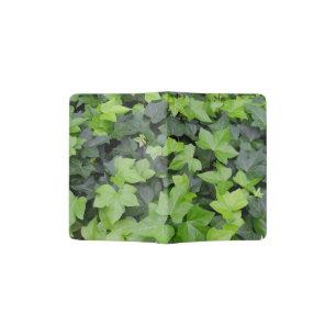 Green Ivy Botanical Print Passport Holder