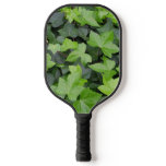 Green Ivy Botanical Print Pickleball Paddle